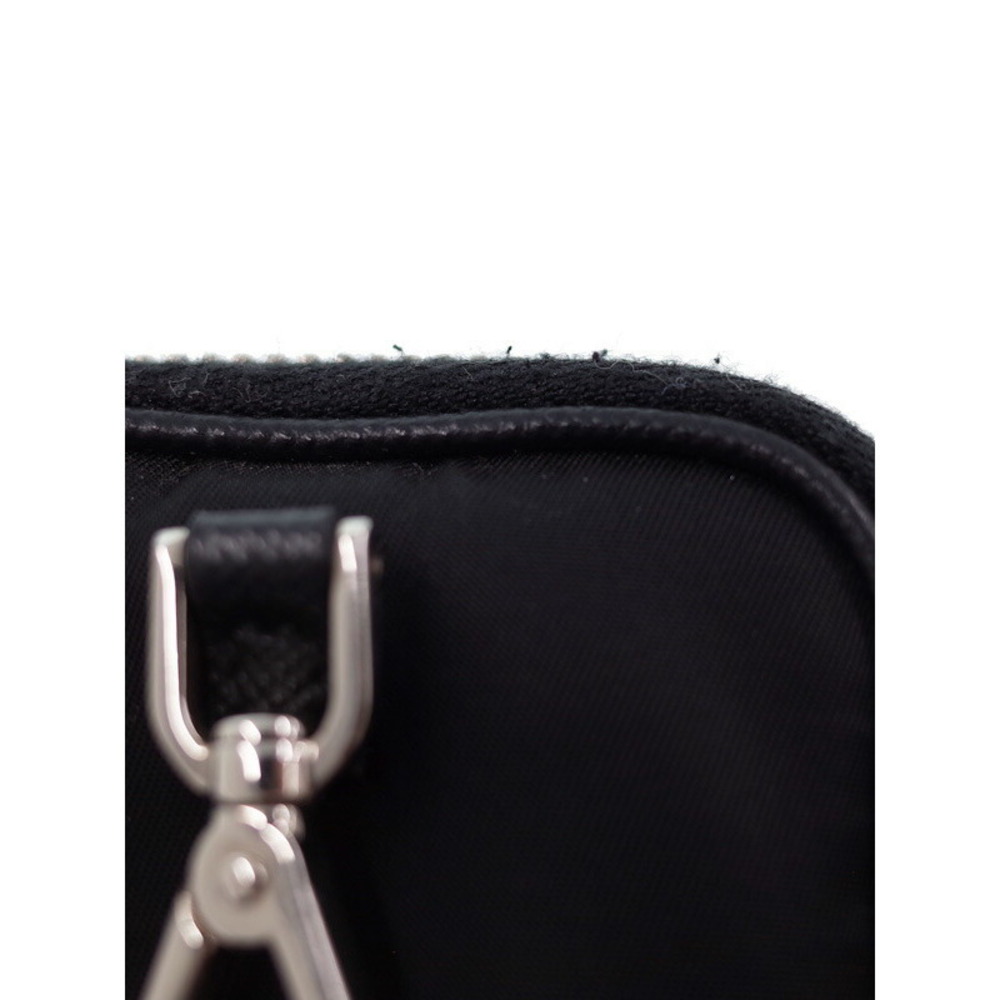Prada ReNylon Saffiano Leather Shoulder Bag shoulder strap pouch Black - Picture 9 of 9